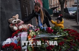 Lễ quốc tang tưởng niệm các nạn nhân vụ cháy trung tâm thương mại ở Nga